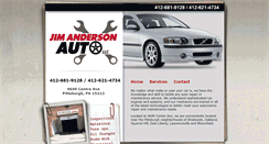 Desktop Screenshot of jimandersonauto.com